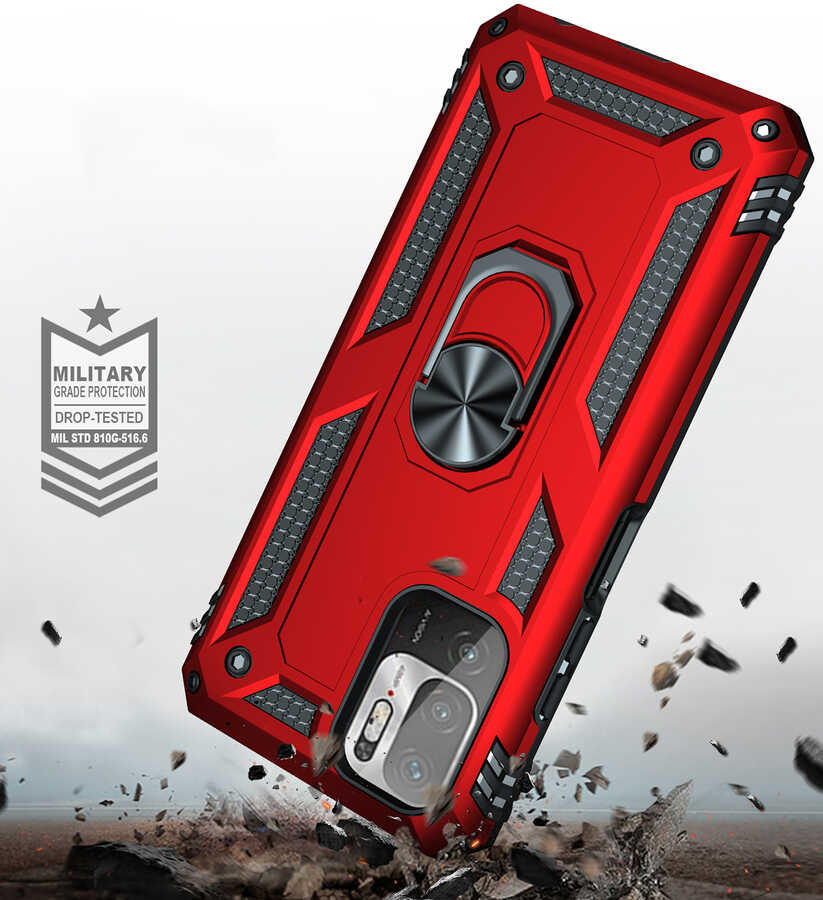 Xiaomi Redmi Note 10 5G Uyumlu Kılıf Zore Vega Kapak - 4
