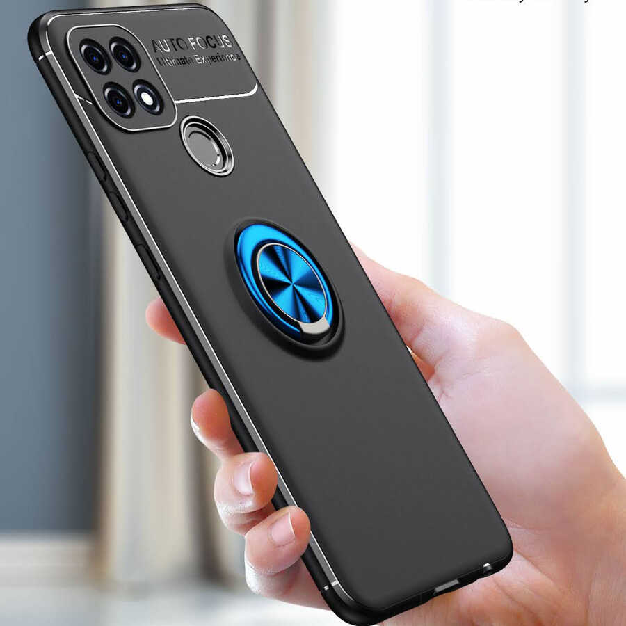 Oppo A15S Uyumlu Kılıf Zore Ravel Silikon Kapak - 1