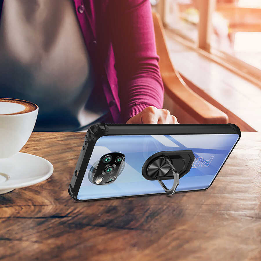 Xiaomi Poco X3 Uyumlu Kılıf Zore Mola Kapak - 1