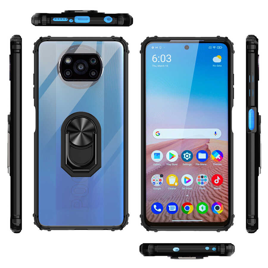 Xiaomi Poco X3 Uyumlu Kılıf Zore Mola Kapak - 7