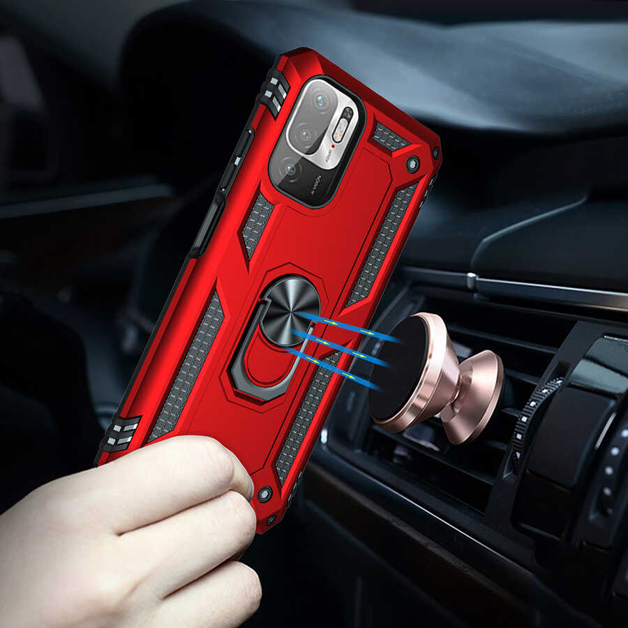 Xiaomi Redmi Note 10 5G Uyumlu Kılıf Zore Vega Kapak - 7