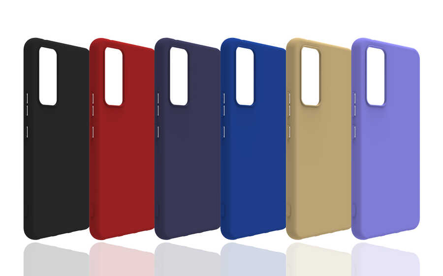 Vivo Y70 Uyumlu Kılıf Zore Biye Silikon - 1