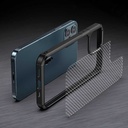 Apple iPhone 12 Pro Max Uyumlu Kılıf Zore İnoks Kapak - 8