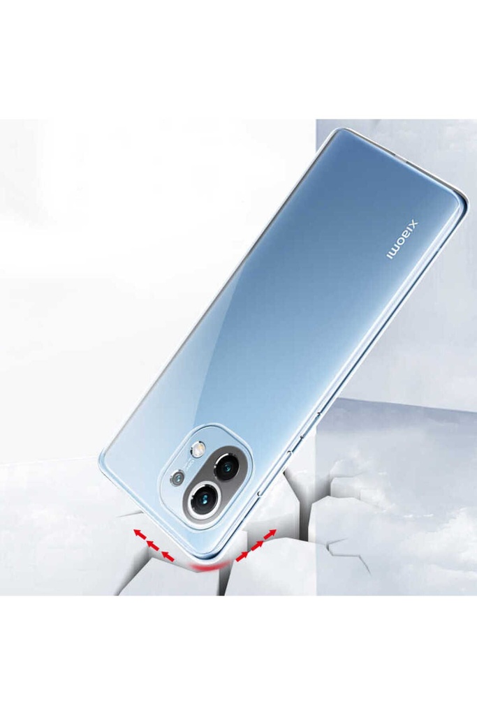 Xiaomi Mi 11 Lite Uyumlu Kılıf Zore Süper Silikon Kapak