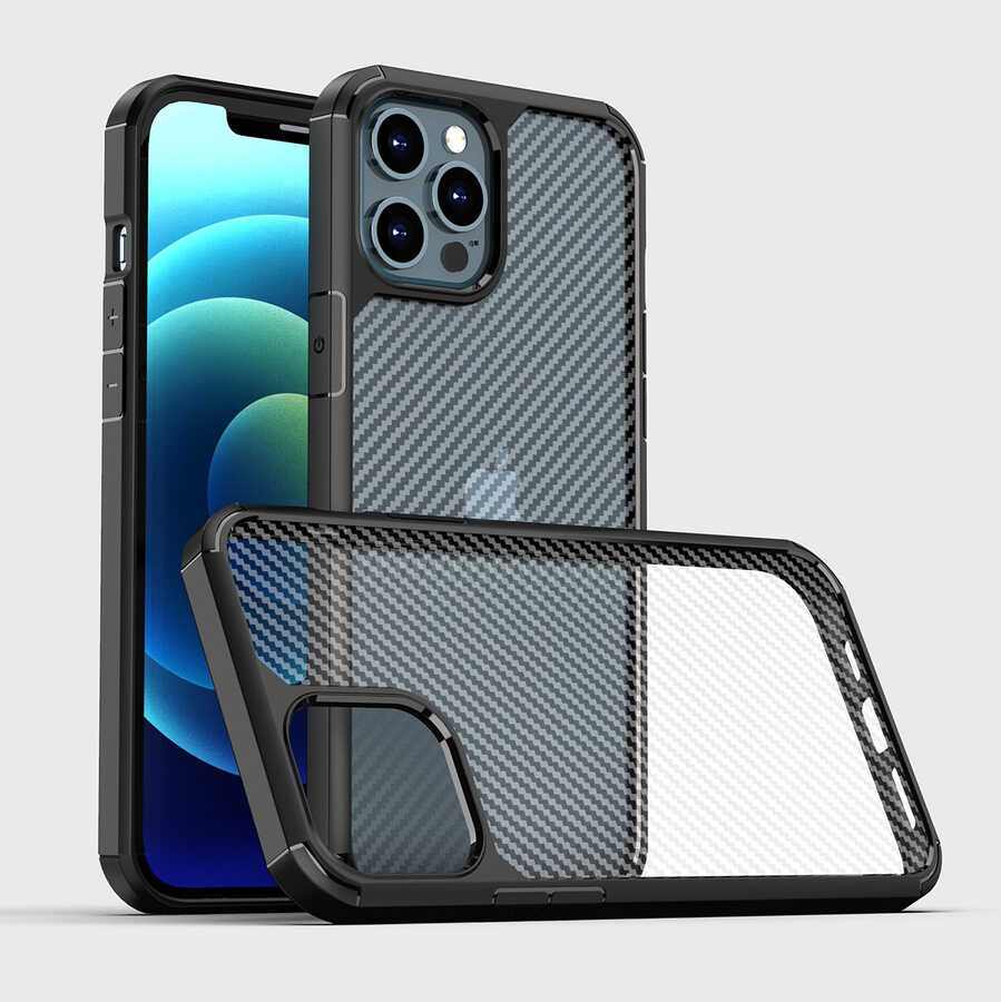 Apple iPhone 12 Pro Max Uyumlu Kılıf Zore İnoks Kapak - 10