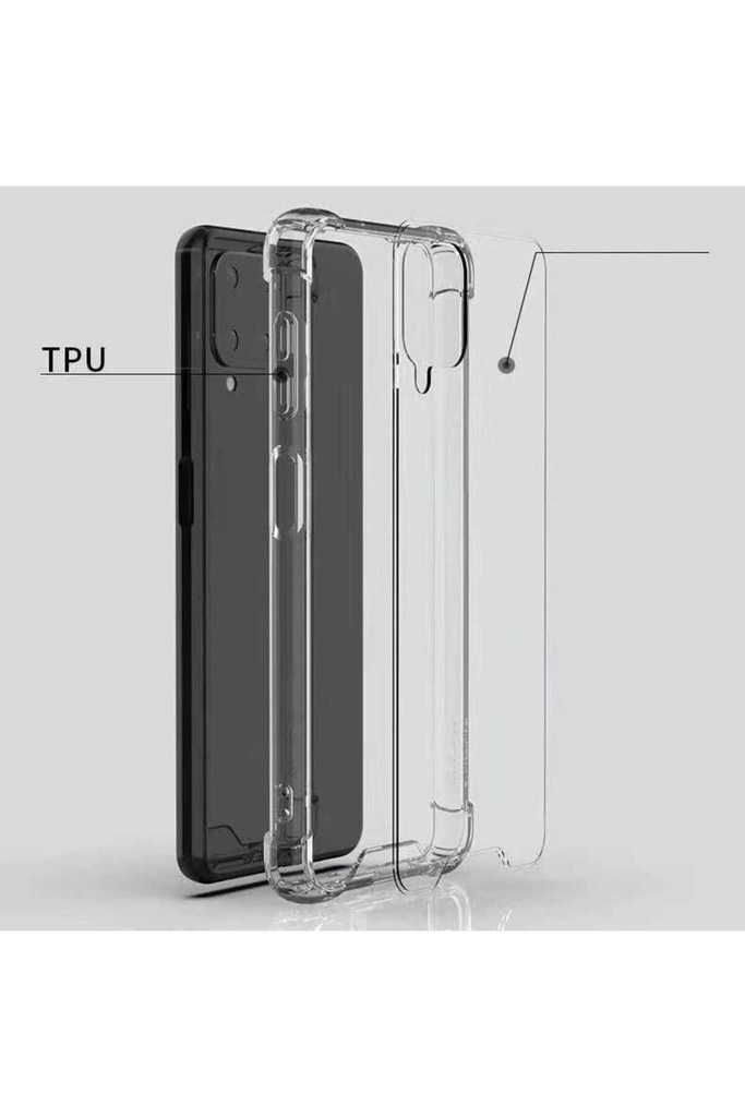 Megafox Teknoloji Samsung Galaxy A22 4G Uyumlu Kılıf Nitro Anti Shock Silikon
