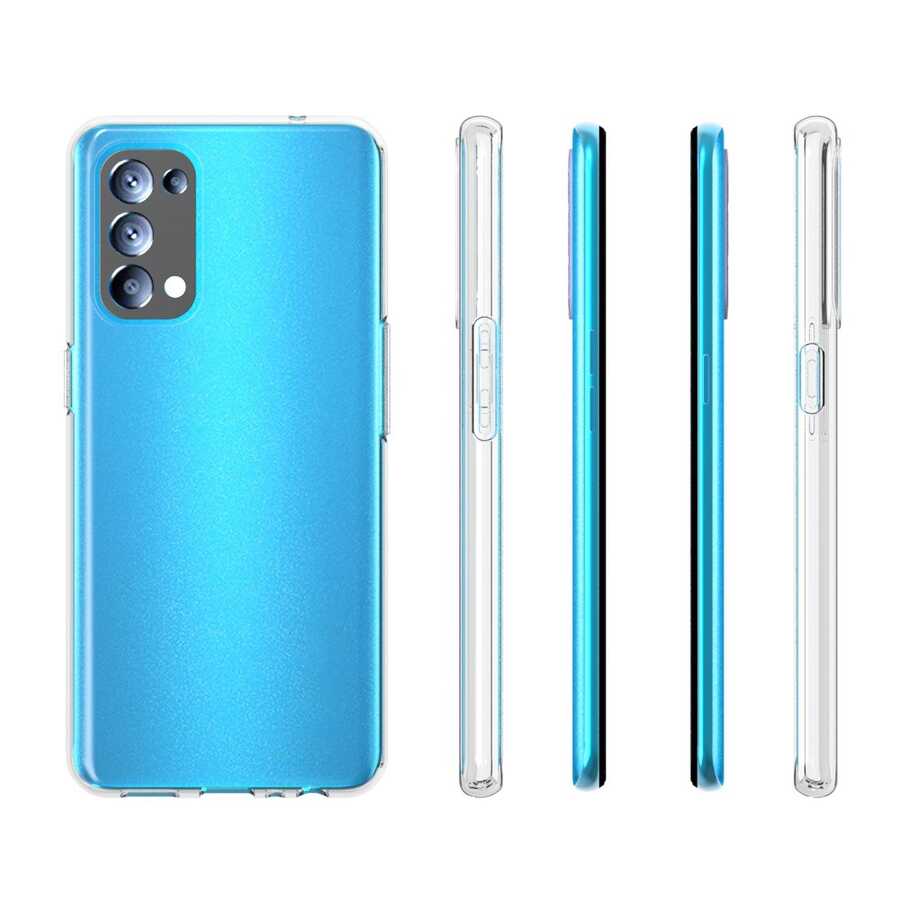 Oppo Reno 5 5G Uyumlu Kılıf Zore Süper Silikon Kapak - 2