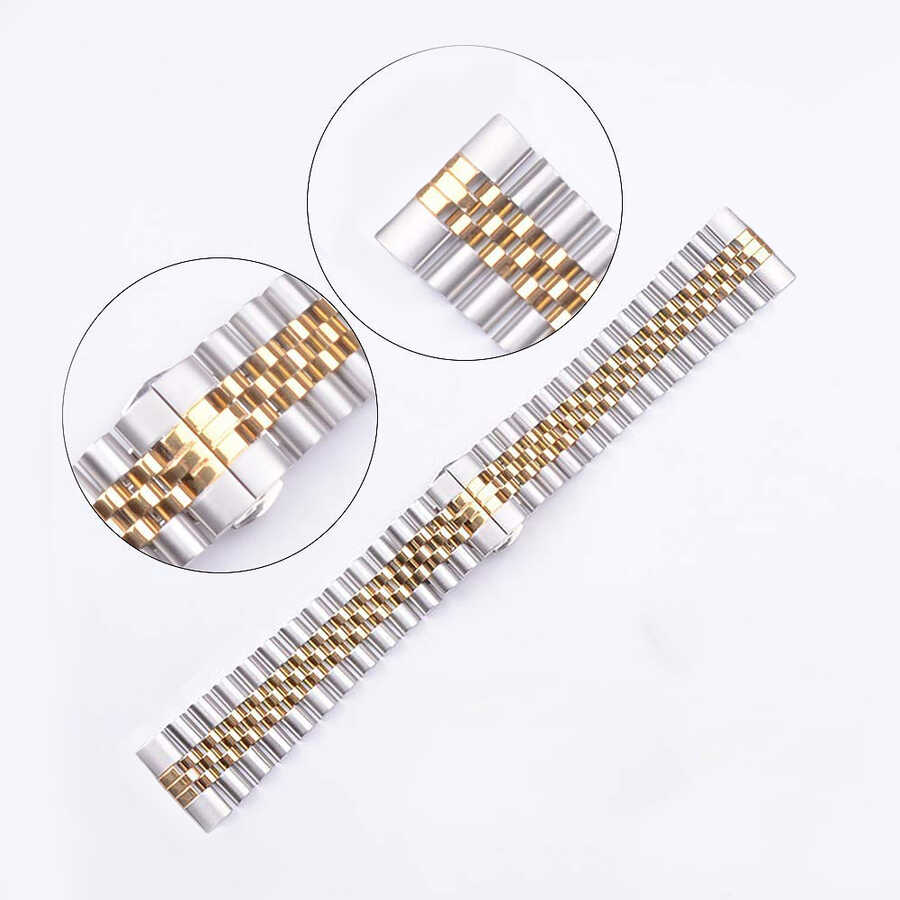 Samsung Gear S2 Uyumlu KRD-36 20mm Metal Kordon - 4