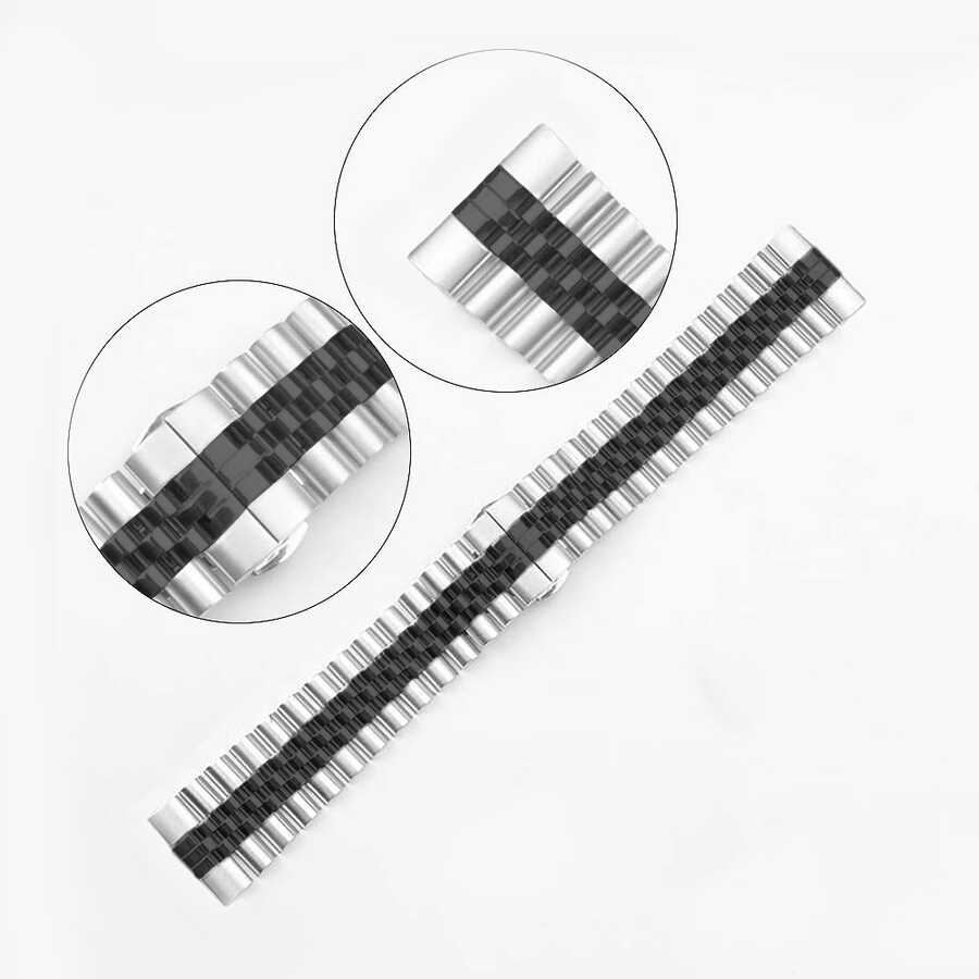 Xiaomi  Amazfit Pace Uyumlu KRD-36 22mm Metal Kordon - 1