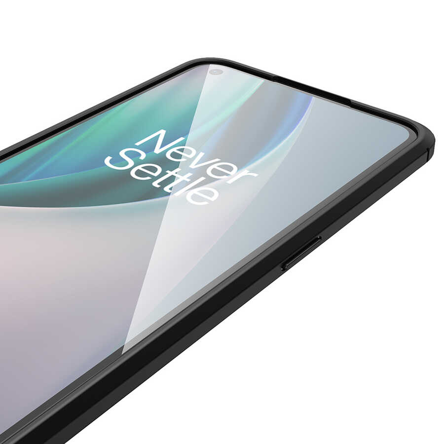 OnePlus Nord N10 5G Uyumlu Kılıf Zore Niss Silikon Kapak - 5