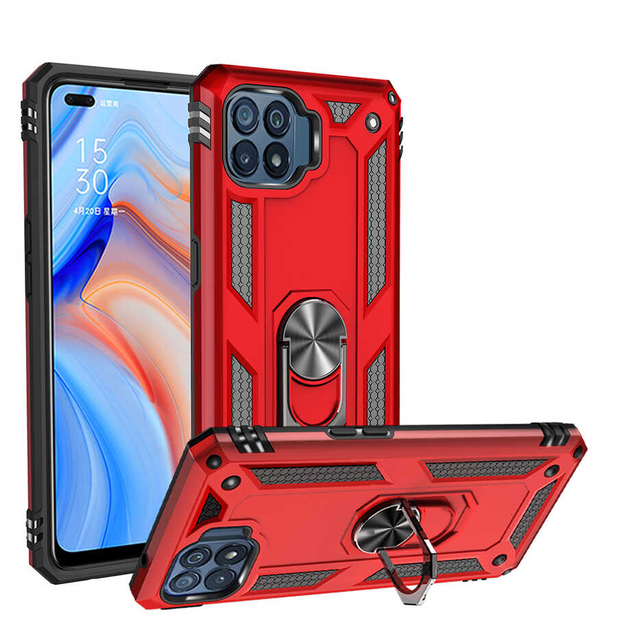 Oppo Reno 4 Lite Uyumlu Kılıf Zore Vega Kapak - 9