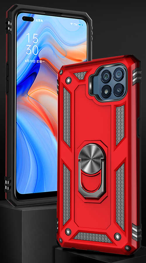 Oppo Reno 4 Lite Uyumlu Kılıf Zore Vega Kapak - 10