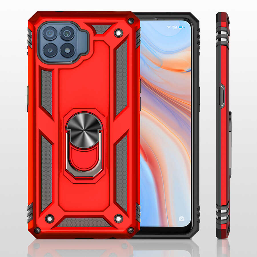 Oppo Reno 4 Lite Uyumlu Kılıf Zore Vega Kapak - 12