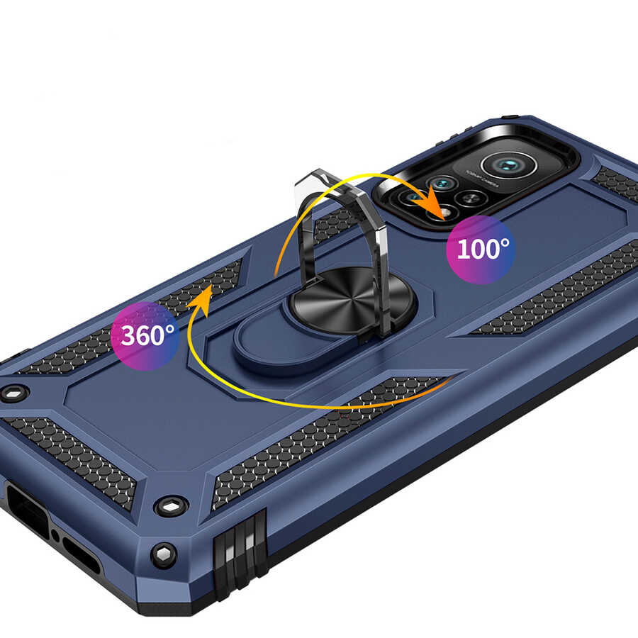 Xiaomi Mi 10T 5G Uyumlu Kılıf Zore Vega Kapak - 6