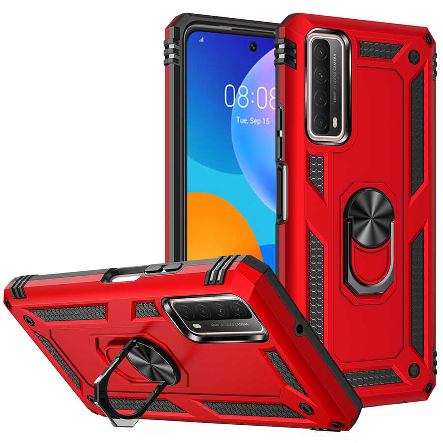 Huawei P Smart 2021 Uyumlu Kılıf Zore Vega Kapak - 1