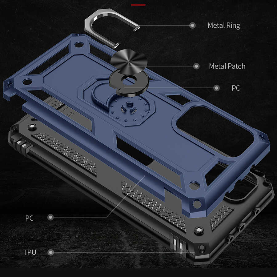 Xiaomi Mi 10T Pro 5G Uyumlu Kılıf Zore Vega Kapak - 4