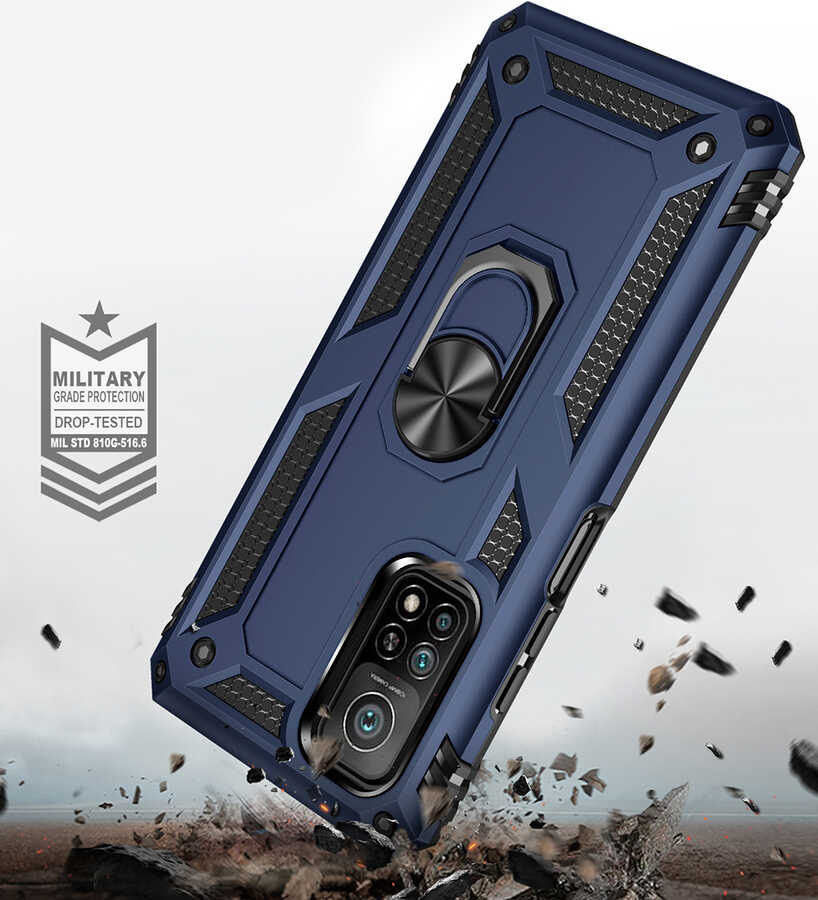 Xiaomi Mi 10T Pro 5G Uyumlu Kılıf Zore Vega Kapak - 7
