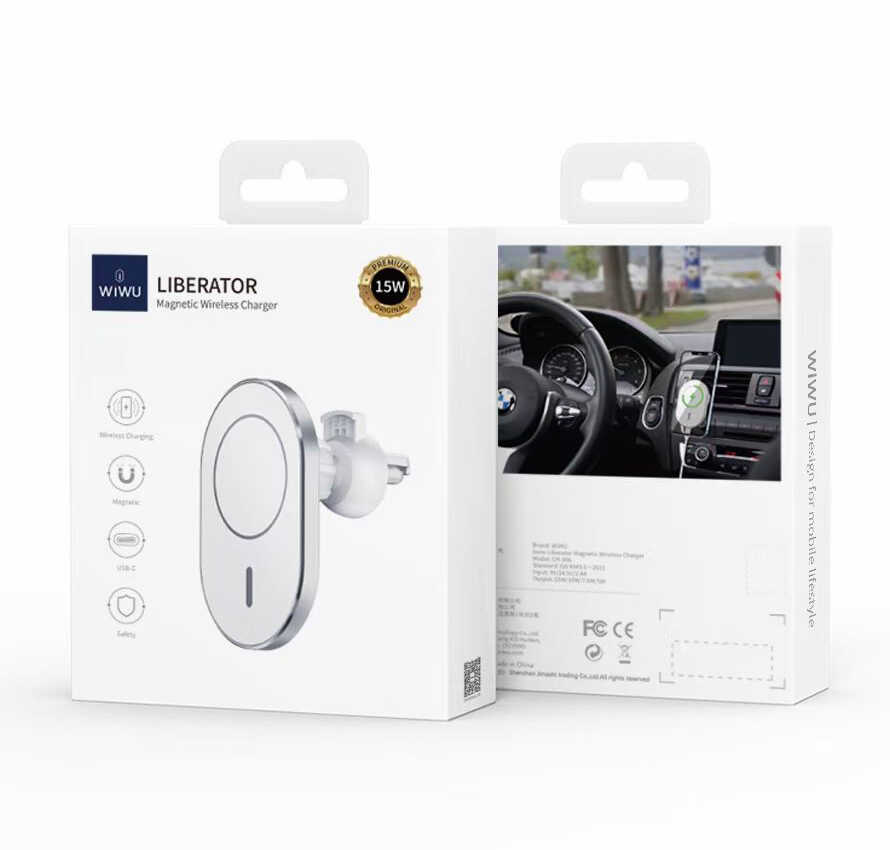 Wiwu CH-306 Magnetic Wireless Charging Car Mount Araç Telefon Tutucu - 6