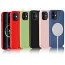 Apple iPhone 12 Mini Uyumlu Kılıf Zore Silksafe Wireless Kapak - 1