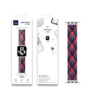 Apple Watch 38mm Uyumlu Wiwu Braided Solo Loop Contrast Color Small Kordon - 3
