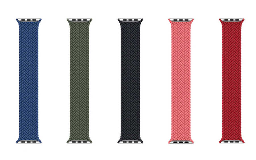 Apple Watch 38mm Uyumlu Wiwu Braided Solo Loop Small Kordon - 1