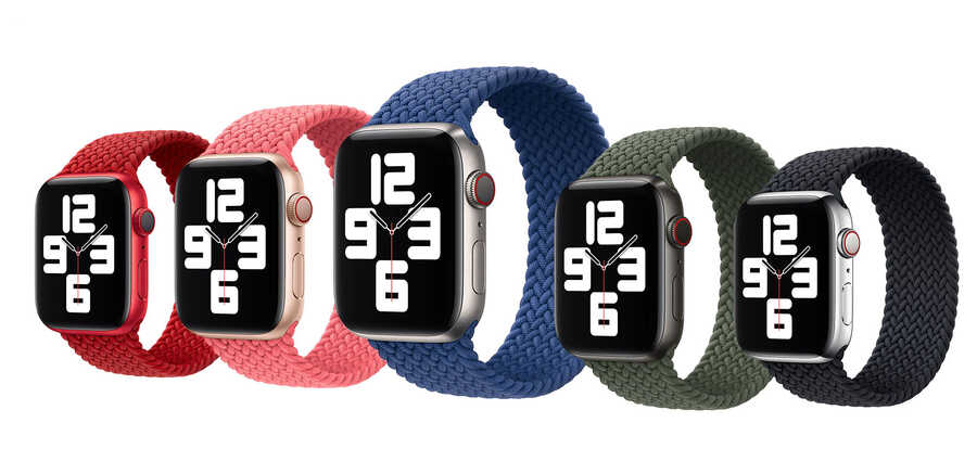 Apple Watch 38mm Uyumlu Wiwu Braided Solo Loop Small Kordon - 2