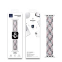 Apple Watch 42mm Uyumlu Wiwu Braided Solo Loop Contrast Color Small Kordon - 13