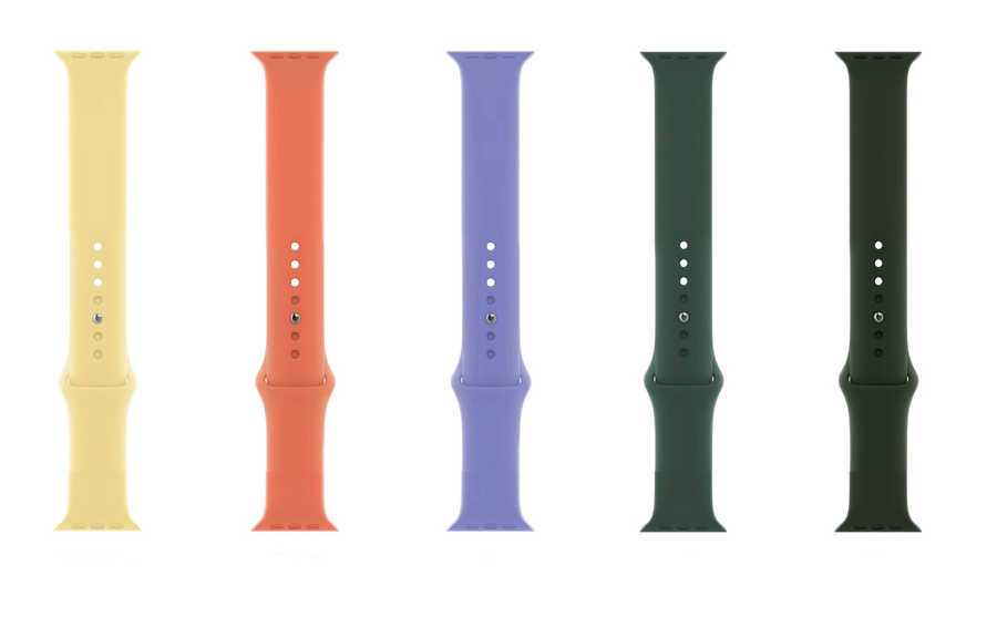 Apple Watch 44mm Uyumlu Wiwu Sport Band Silikon Kordon - 1