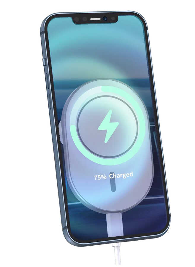 Wiwu CH-306 Magnetic Wireless Charging Car Mount Araç Telefon Tutucu - 3