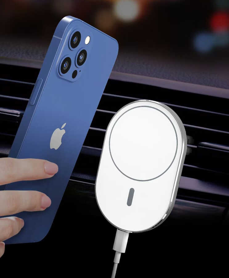 Wiwu CH-306 Magnetic Wireless Charging Car Mount Araç Telefon Tutucu - 7