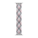 Apple Watch 38mm Uyumlu Wiwu Braided Solo Loop Contrast Color Small Kordon - 11