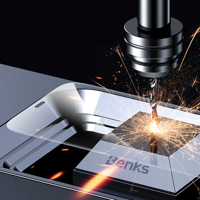 Apple iPhone 12 Uyumlu Benks OKR+Dust Proof Ekran Koruyucu - 4