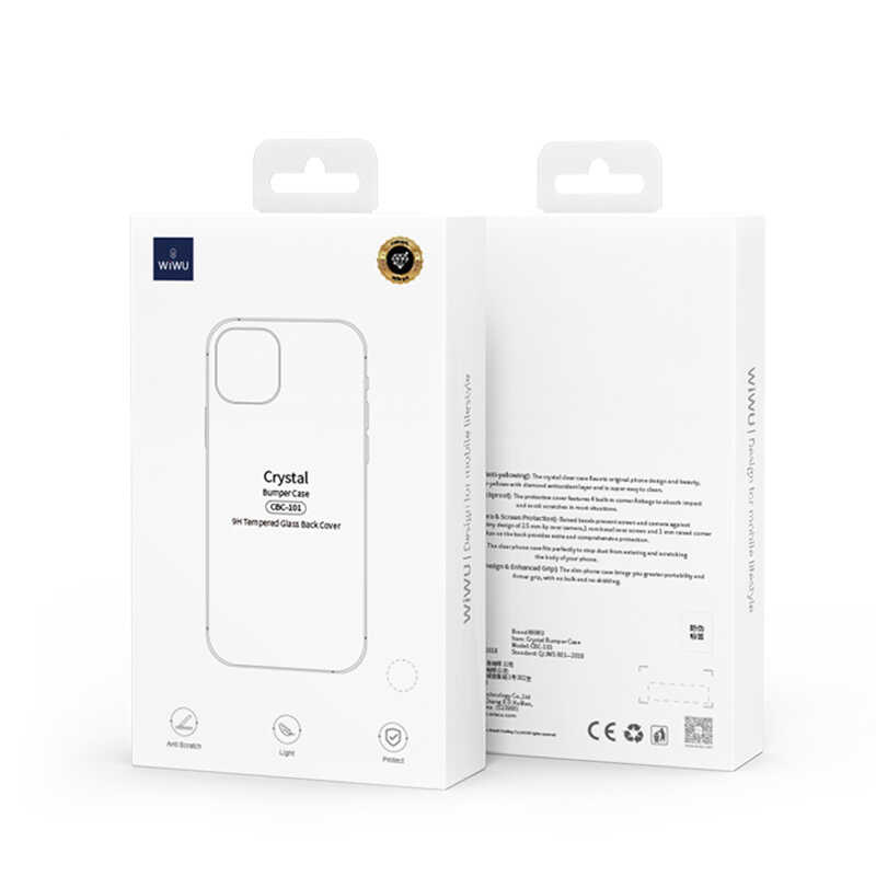 Apple iPhone 12 Pro Max Uyumlu Kılıf Wiwu Magnetic Crystal Kapak - 1