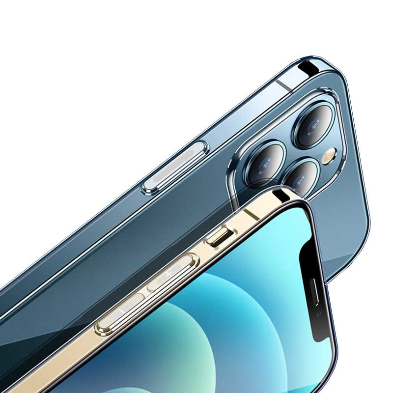 Apple iPhone 12 Pro Max Uyumlu Kılıf Wiwu Magnetic Crystal Kapak - 2