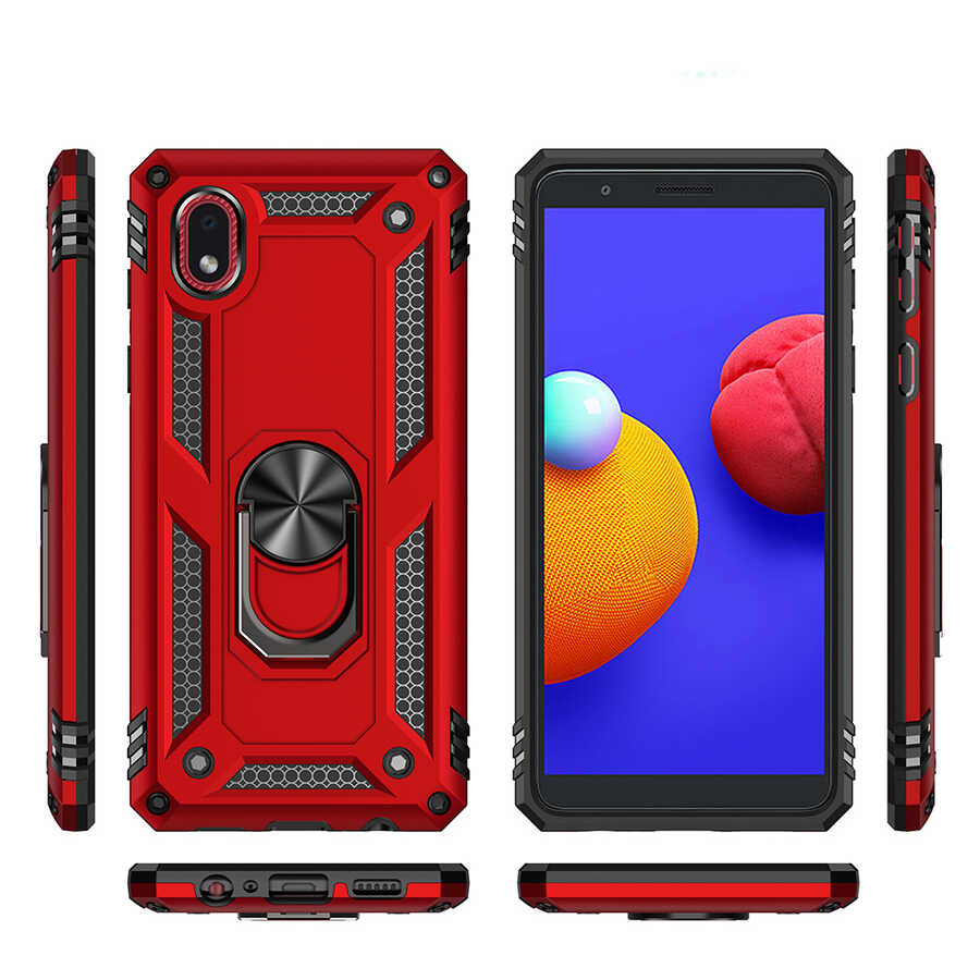 Samsung Galaxy A01 Core Uyumlu Kılıf Zore Vega Kapak - 1