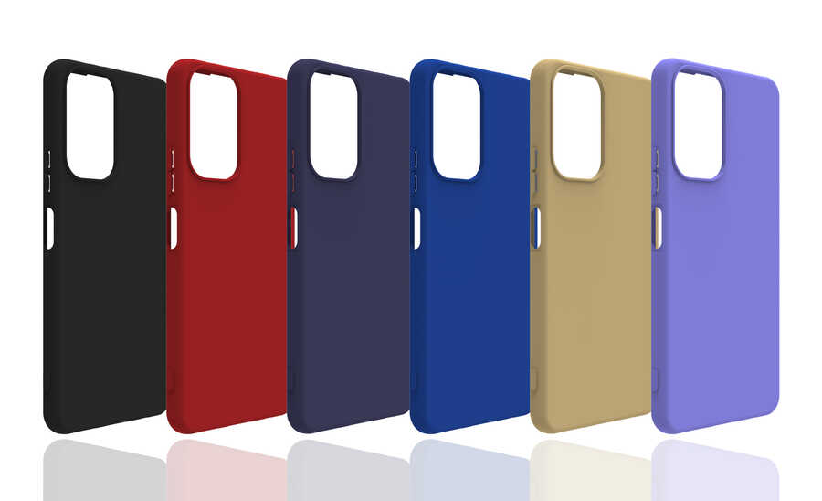 Xiaomi Redmi Note 10 Pro Uyumlu Kılıf Zore Biye Silikon - 2