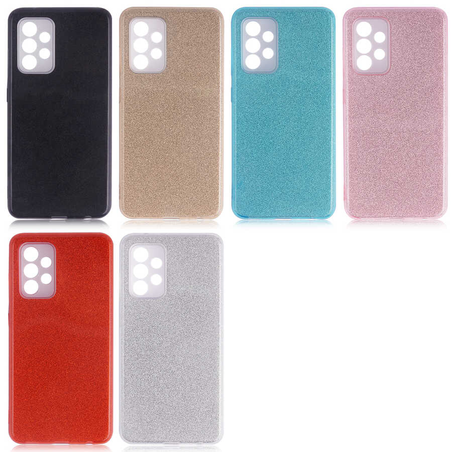 Samsung Galaxy A52 Uyumlu Kılıf Zore Shining Silikon - 1