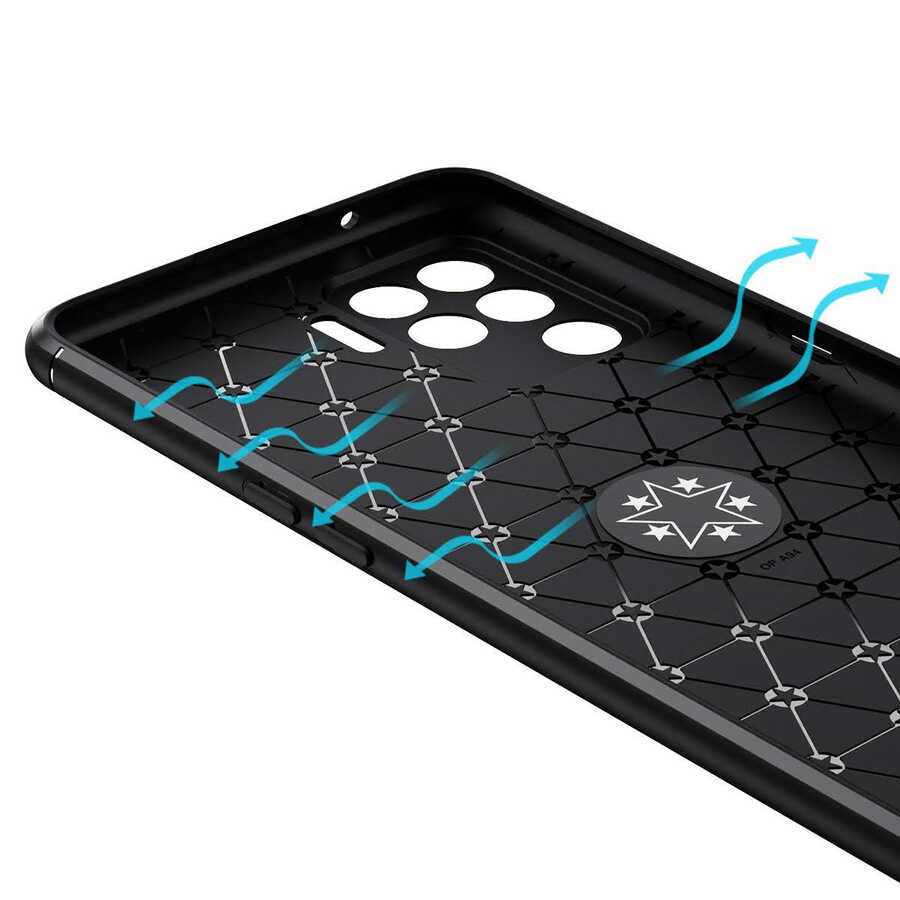 Oppo Reno 5 Lite Uyumlu Kılıf Zore Ravel Silikon Kapak - 5