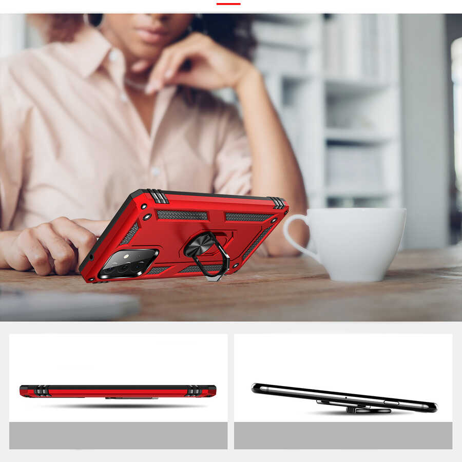 Samsung Galaxy A72 Uyumlu Kılıf Zore Vega Kapak - 6