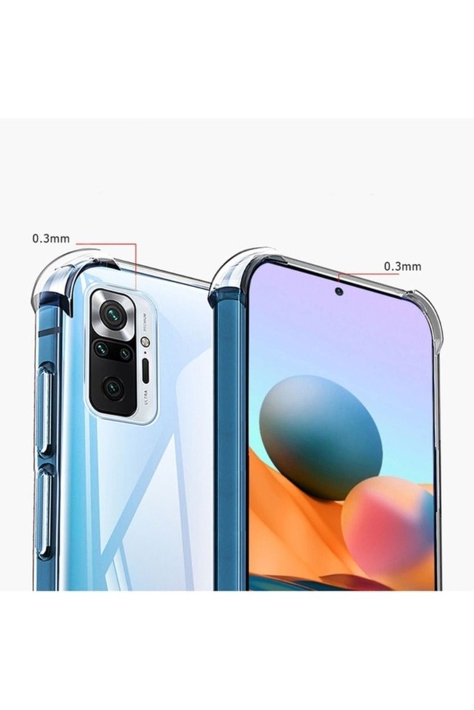 Xiaomi Redmi Note 10 Pro Uyumlu Kılıf Zore Nitro Anti Shock Silikon