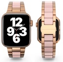 Apple Watch 44mm Uyumlu Wiwu Resin Steel Belt Metal Kordon - 13