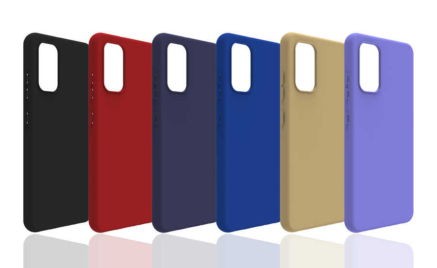 Samsung Galaxy A32 4G Uyumlu Kılıf Zore Biye Silikon - 1