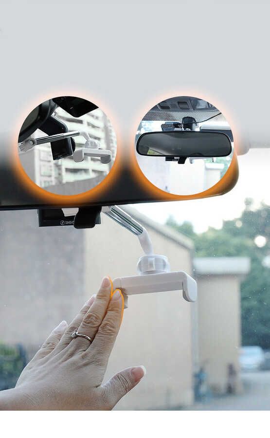 Zore LG-01 Dikiz Aynası Telefon Tutucu - 5