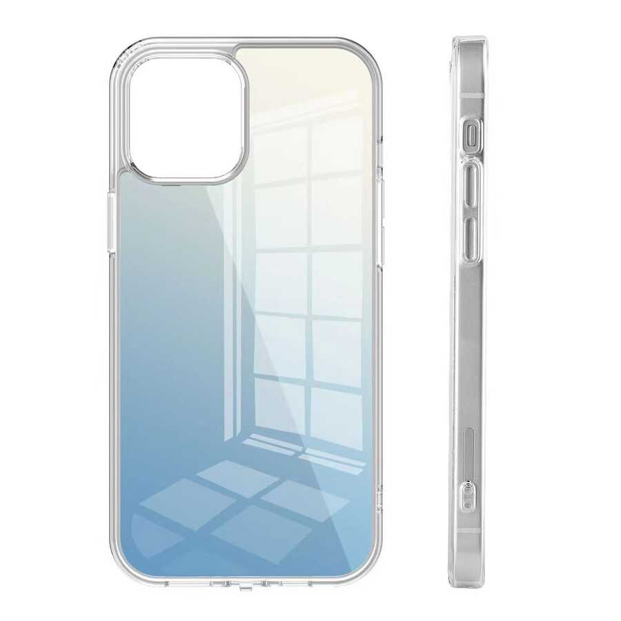 Apple iPhone 12 Pro Max Uyumlu Kılıf Wiwu Chameleon Glass Kapak - 4