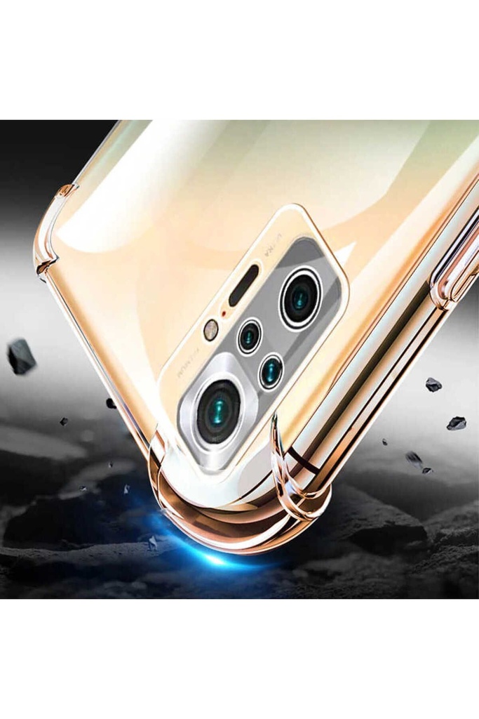 Xiaomi Redmi Note 10S Uyumlu Kılıf Zore Kamera Korumalı Nitro Anti Shock Silikon