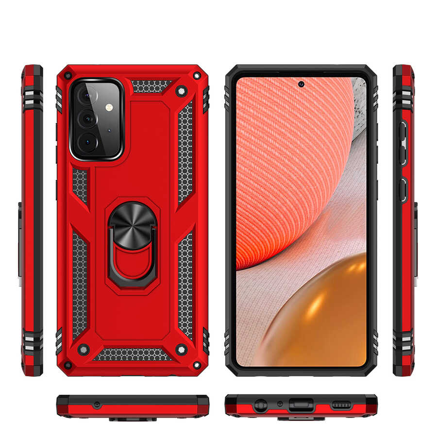Samsung Galaxy A72 Uyumlu Kılıf Zore Vega Kapak - 5