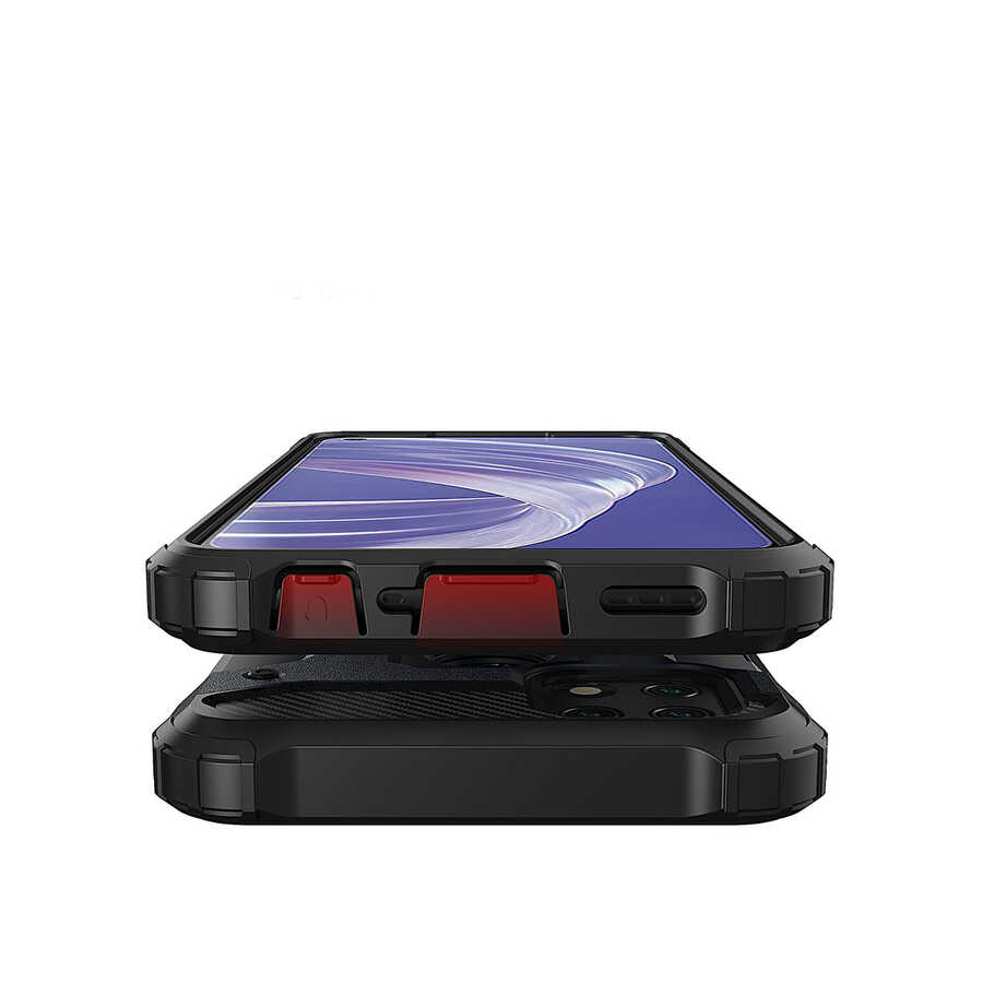 Oppo A15S Uyumlu Kılıf Zore Crash Silikon Kapak - 1