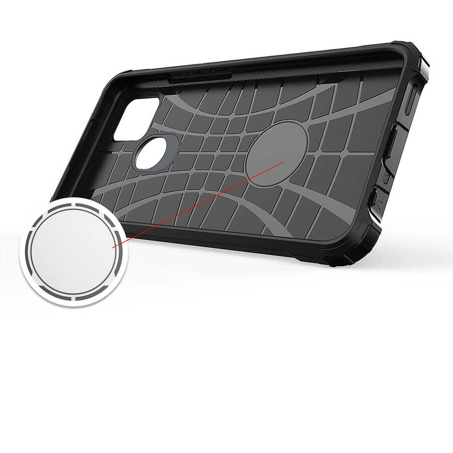 Oppo A15S Uyumlu Kılıf Zore Crash Silikon Kapak - 2