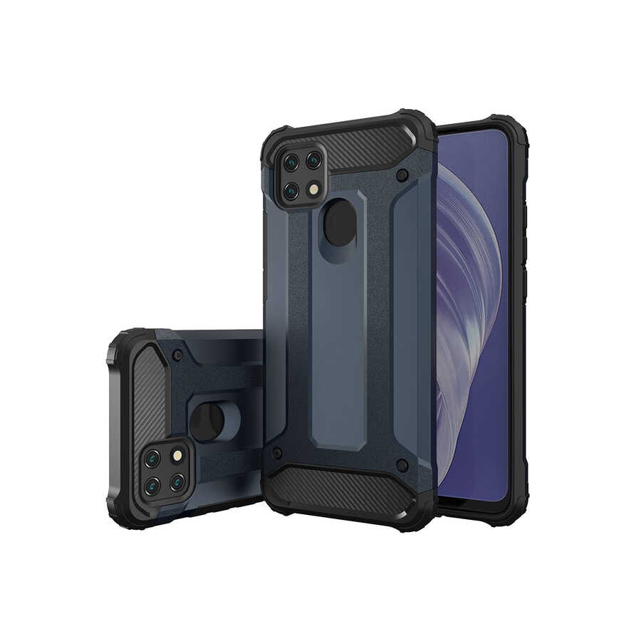 Oppo A15S Uyumlu Kılıf Zore Crash Silikon Kapak - 4