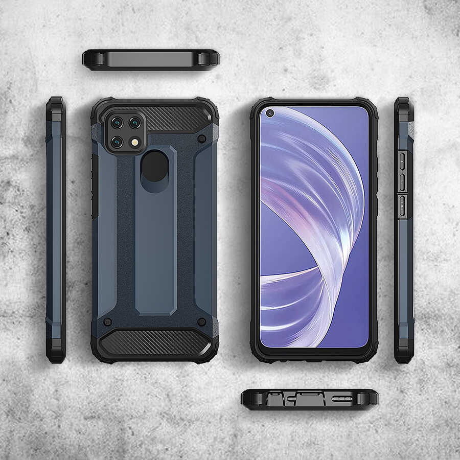 Oppo A15S Uyumlu Kılıf Zore Crash Silikon Kapak - 8